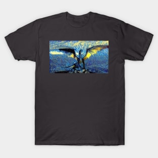 Dragon Age Origins High Dragon Starry Night T-Shirt